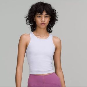 Lululemon Ebb to Street cropped tank top